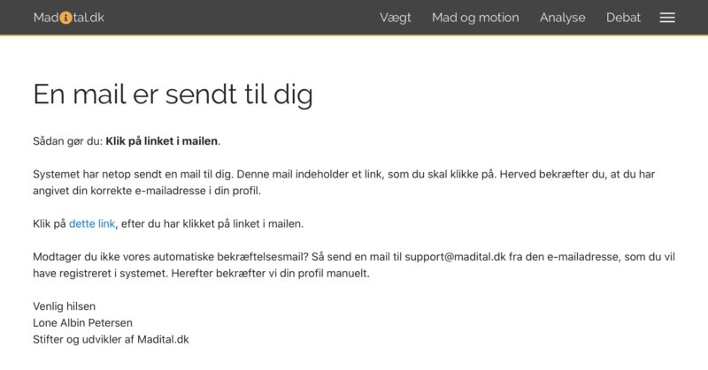 Skærmbillede: Sådan skifter du e-mail-adresse - Trin 2