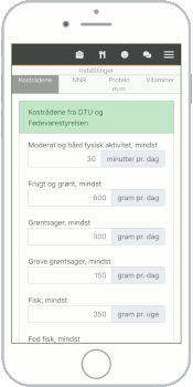 Eksempel på, hvor du indstiller værdien for, hvornår en smiley skal være glad.